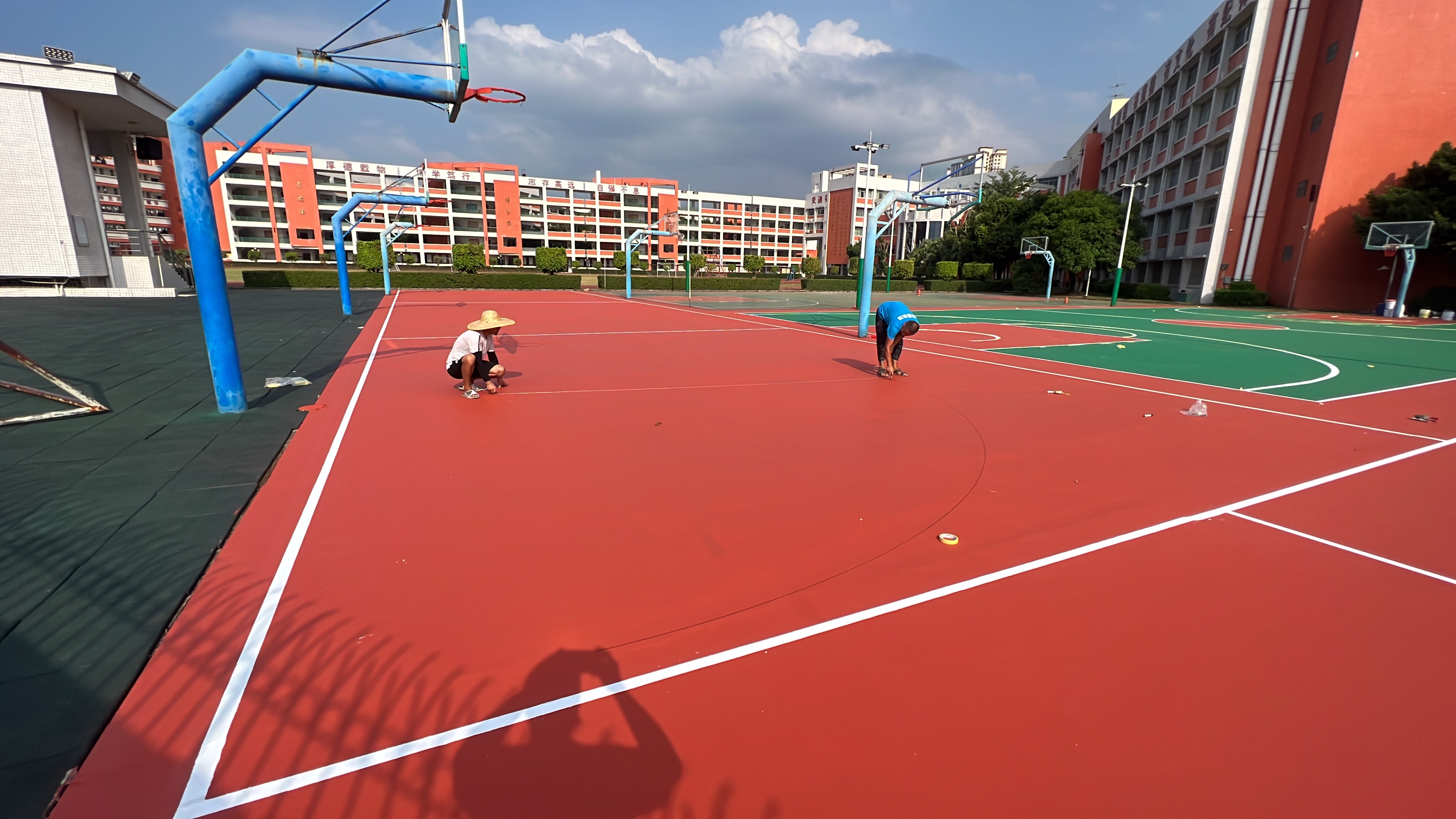 惠陽區第一中學高中部籃球場、塑膠跑道修繕工程